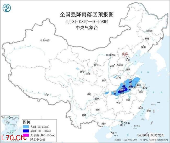 暴雨+强对流+大风三预警齐发