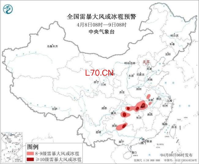 暴雨+强对流+大风三预警齐发 多地需加强防范
