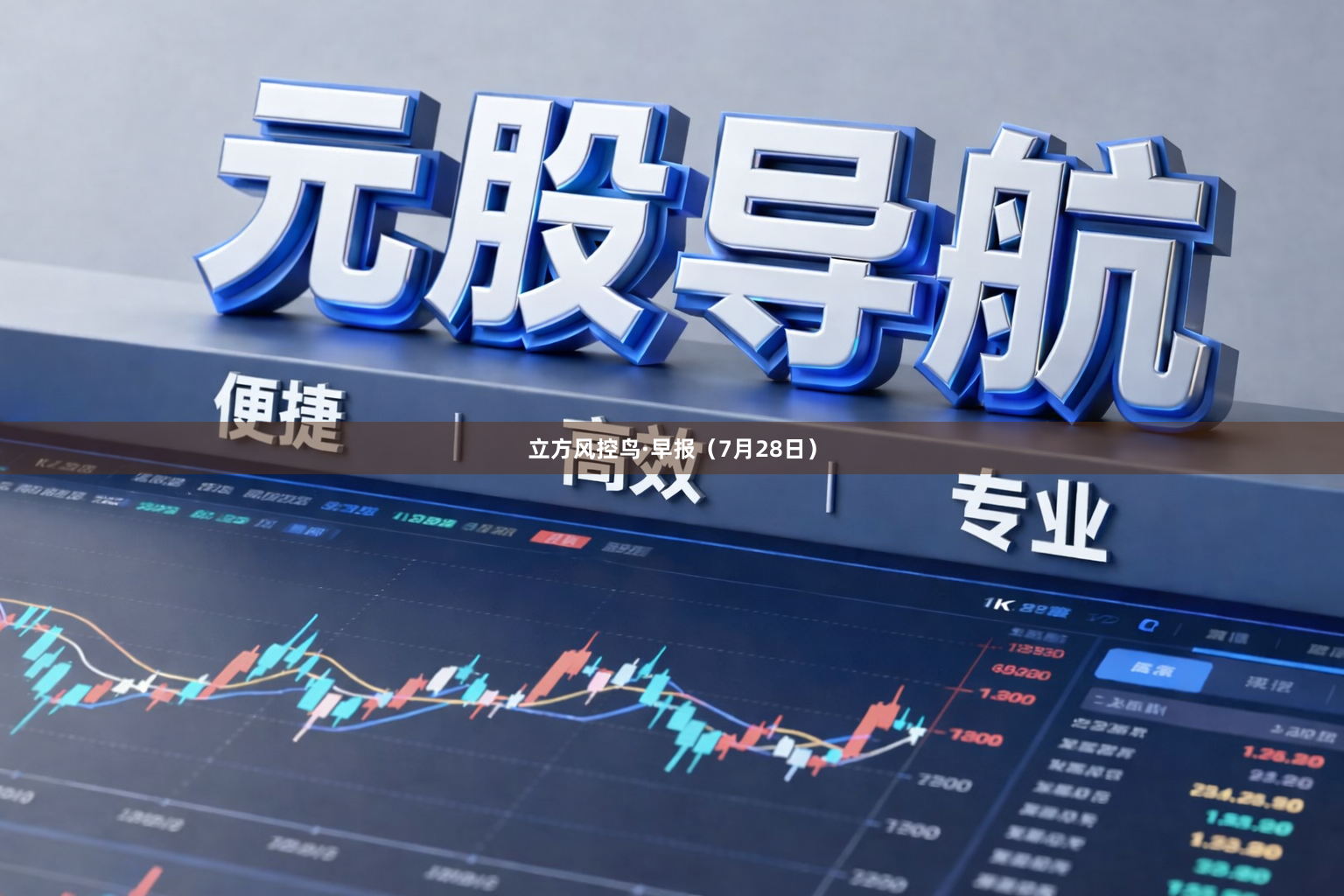 立方风控鸟·早报（7月28日）